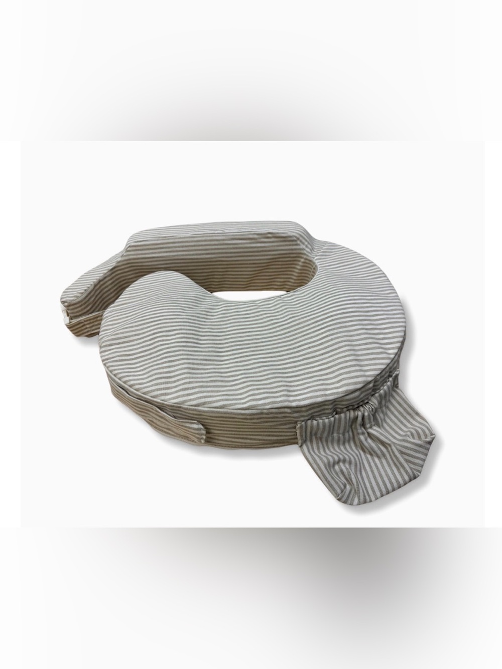 + My Brest Friend+ Deluxe nursing pillow (Linen stripe)